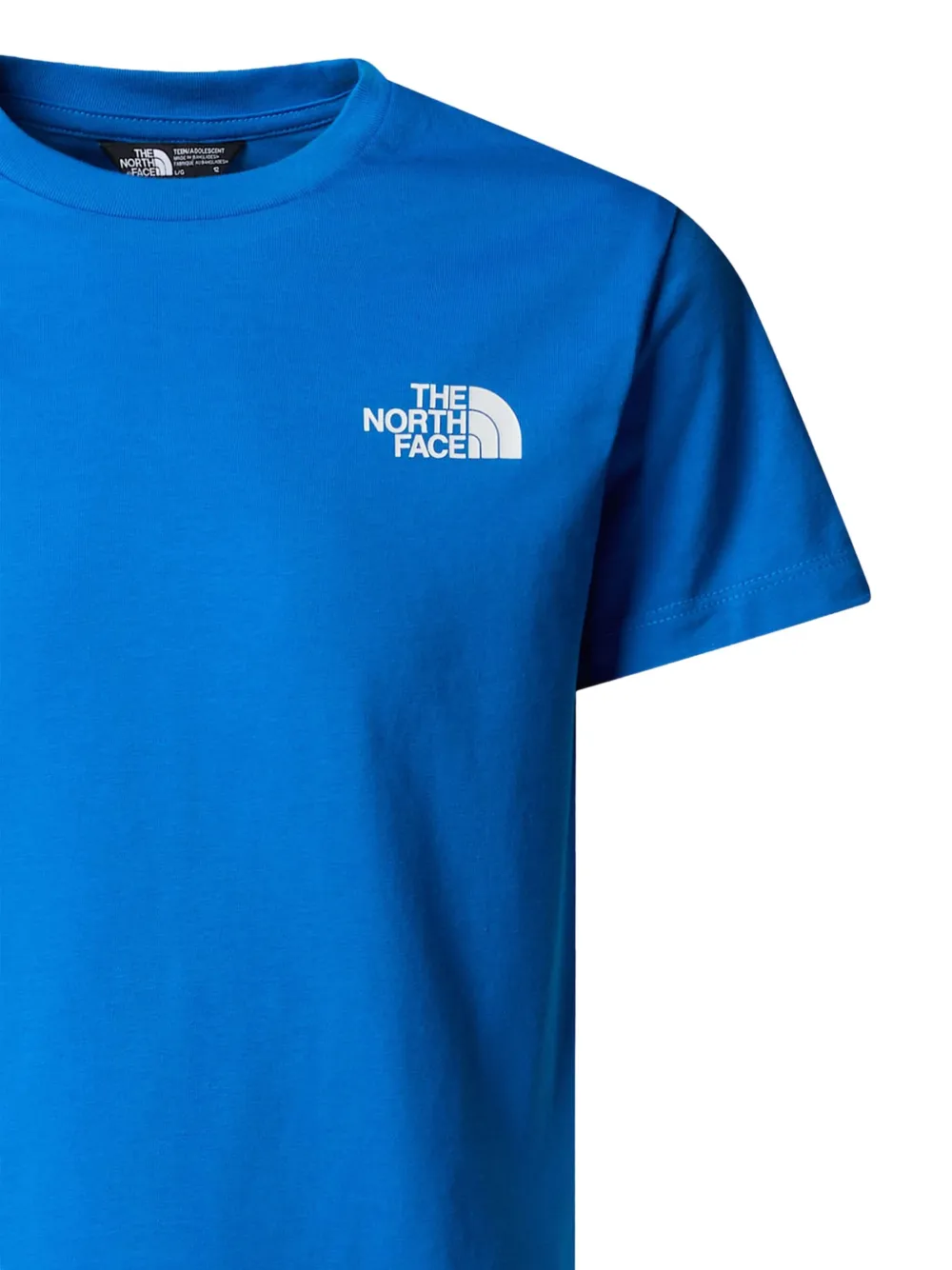 The North Face Kids T-shirt met logoprint Blauw