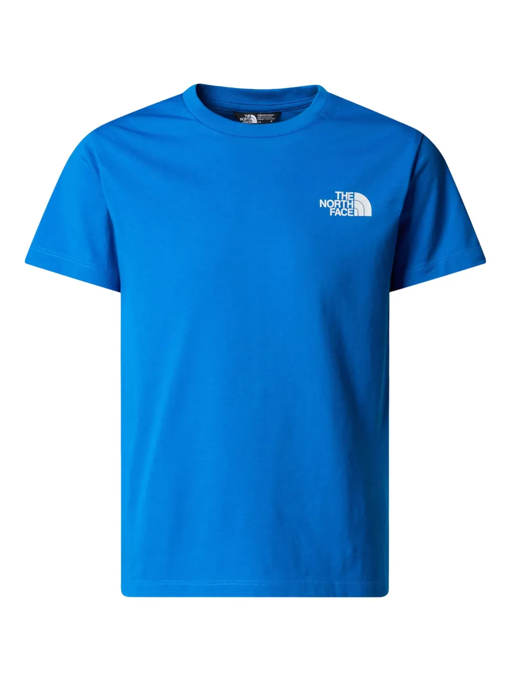 The North Face Kids T-shirt met logoprint Blauw