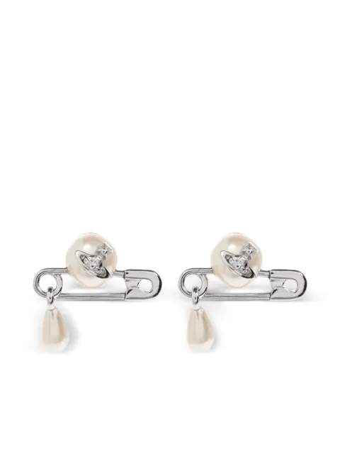 Vivienne Westwood safety-pin earrings