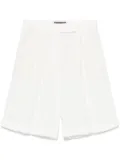 Lorena Antoniazzi linen shorts - White