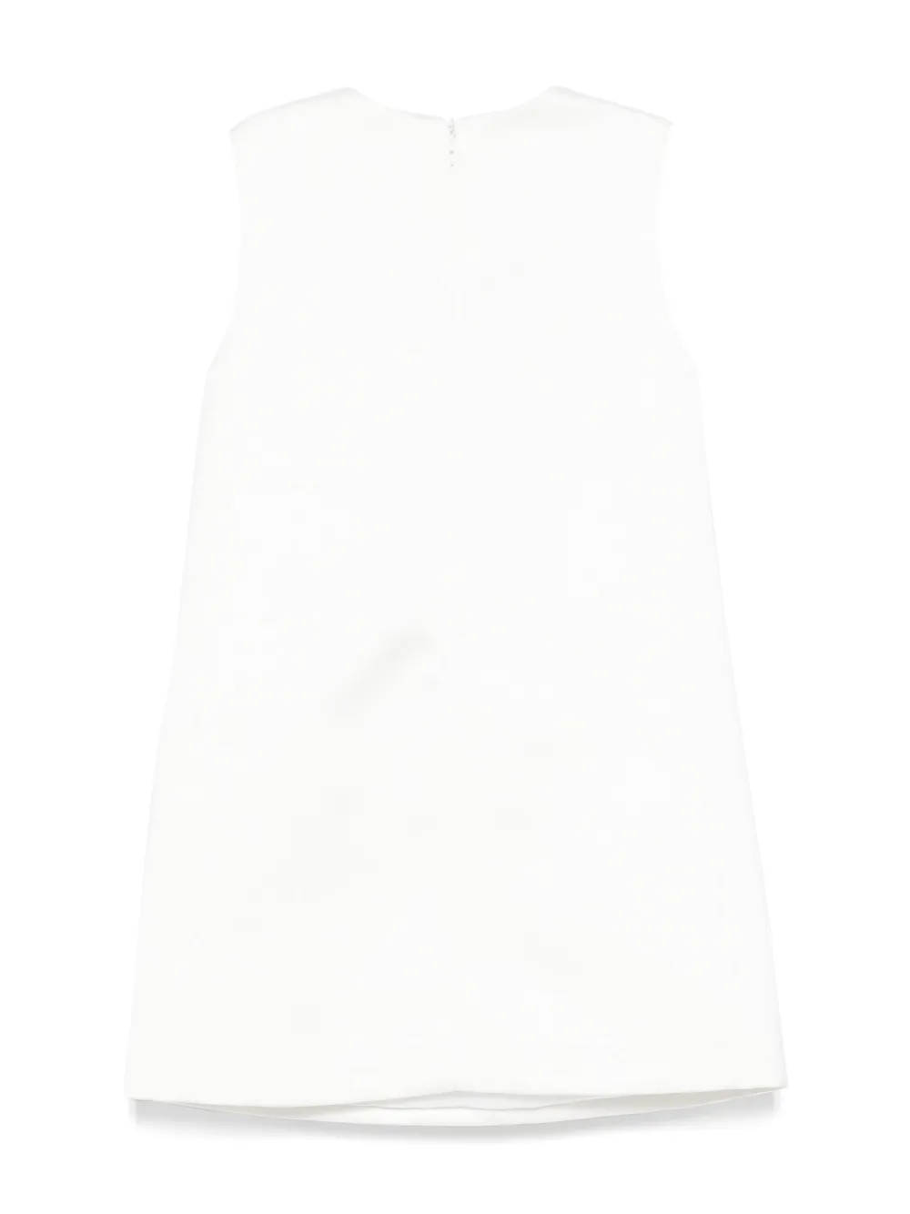 Elisabetta Franchi La Mia Bambina Satijnen jurk - Wit