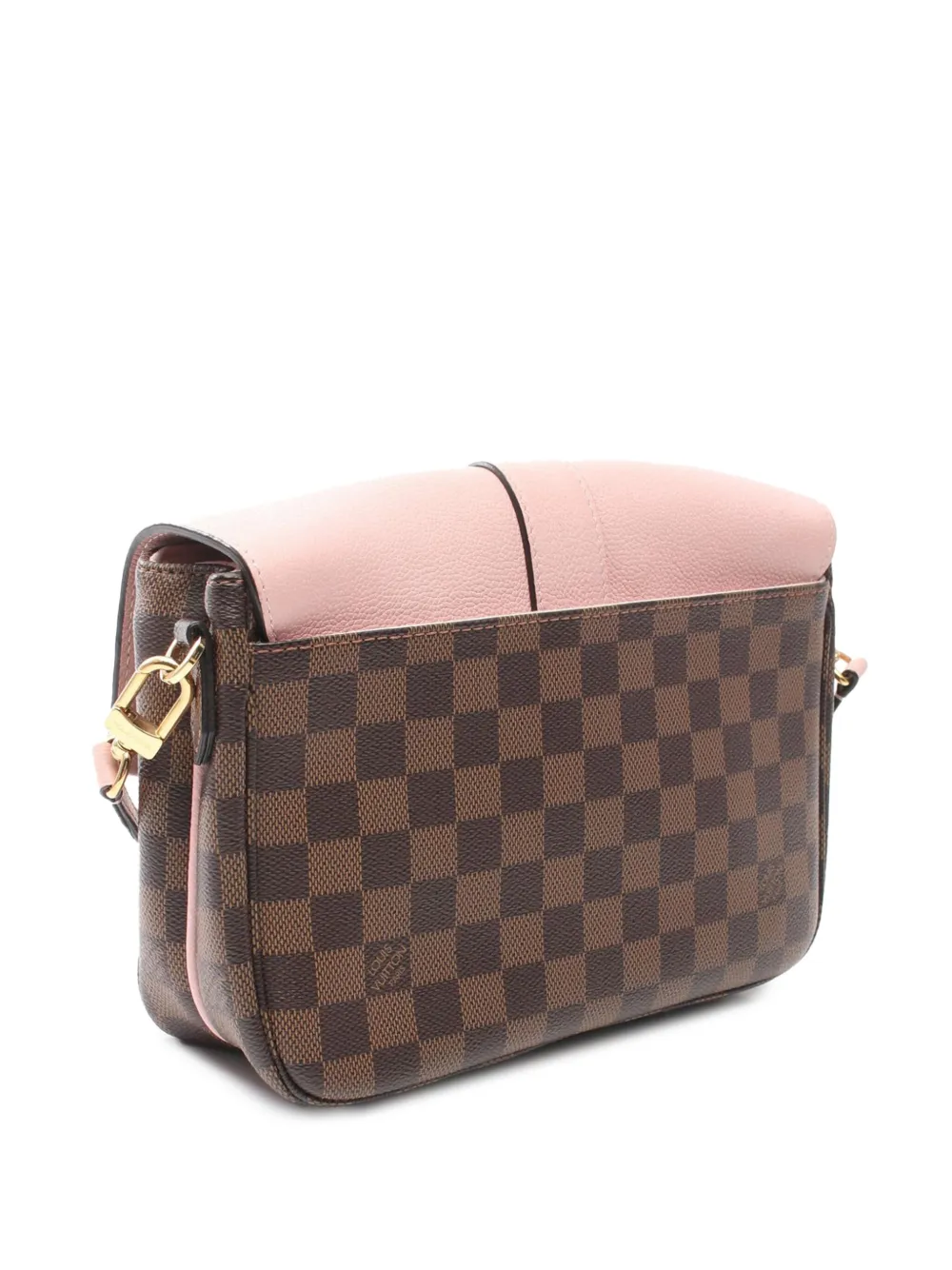 Louis Vuitton Pre-Owned 2017 Damier Ebene Clapton PM crossbody bag - Roze