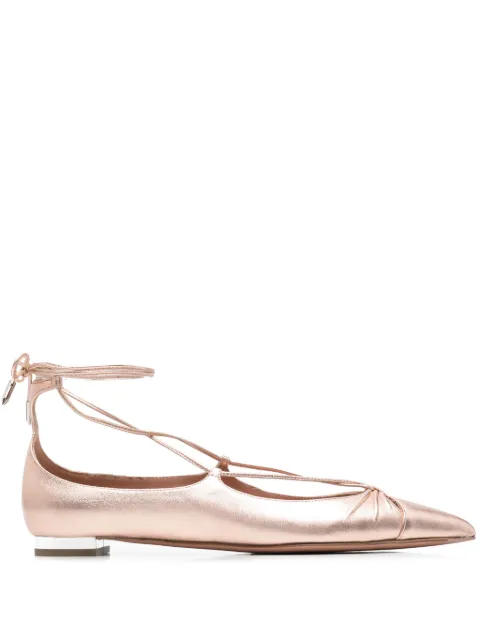 Aquazzura leather ballet flats