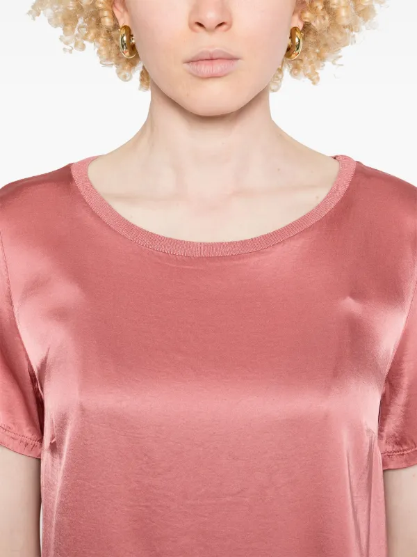 Daniele Fiesoli サテン Tシャツ | ピンク | FARFETCH JP
