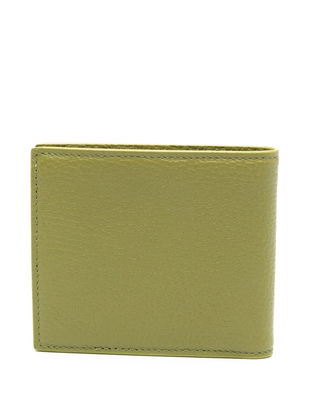 Gucci Leather Bi-fold Cardholder In Green