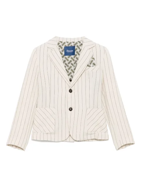 Drumohr Kids blazer con motivo de rayas
