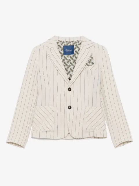 Drumohr Kids blazer à rayures