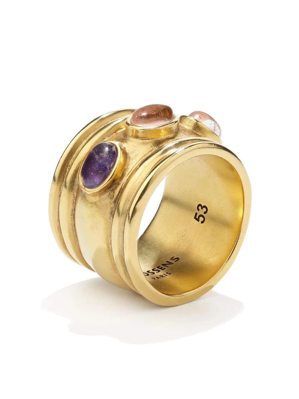 Goossens Syracuse 3 Rocks ring | Gold | Image 1