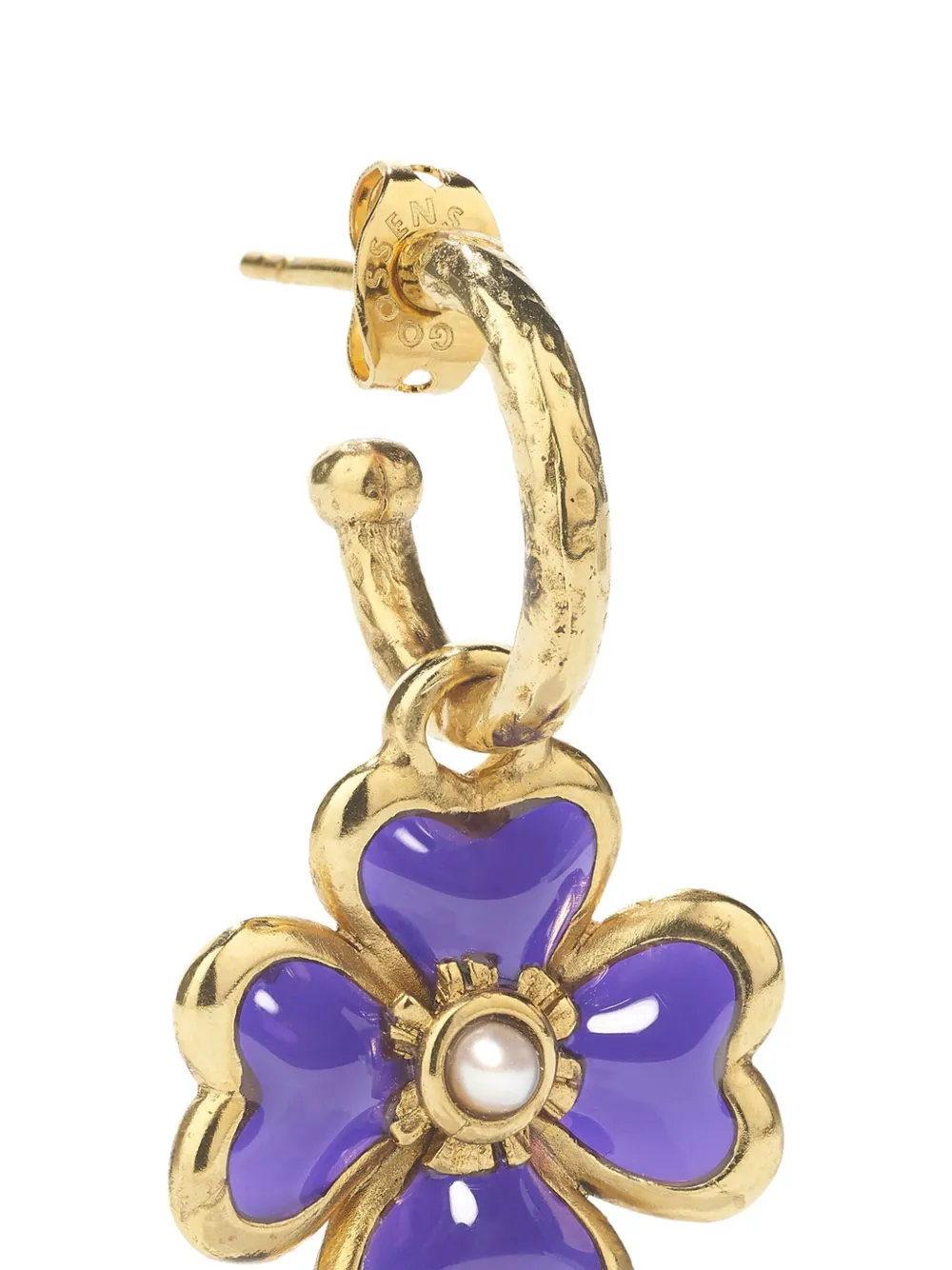 Goossens Talisman Trèfle hoop earring | Women | Image 2