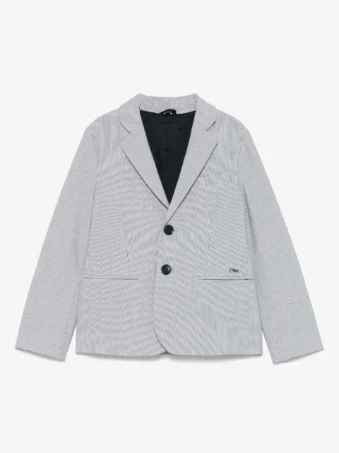 Emporio Armani Kids blazer à rayures