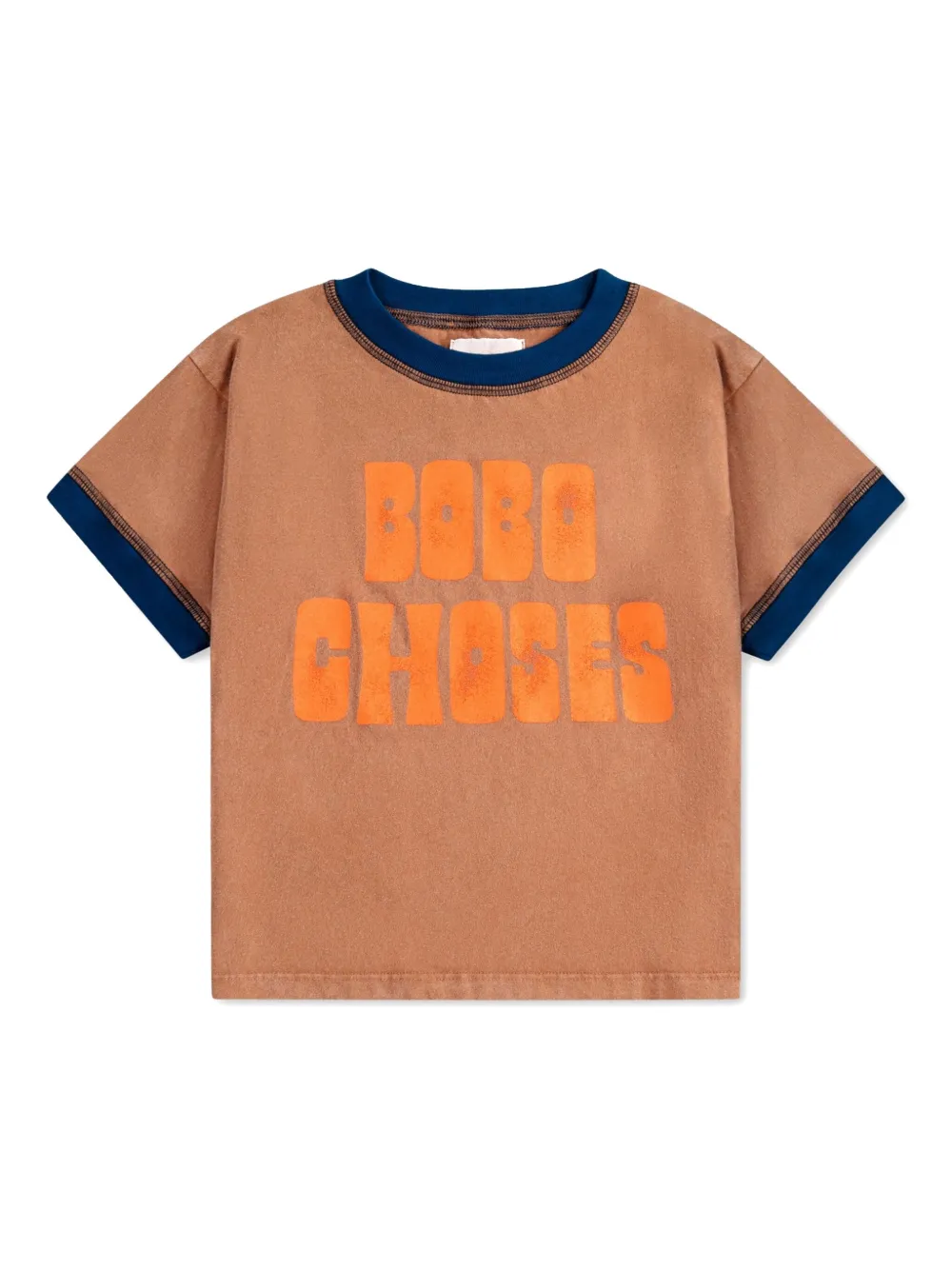 Bobo Choses T-shirt met logoprint Bruin