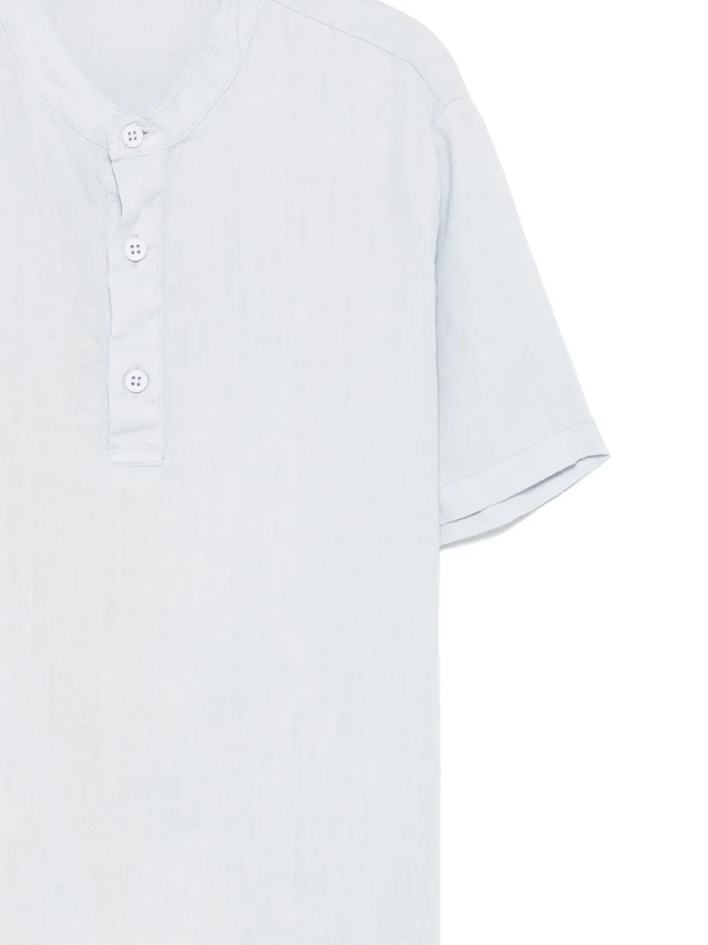 Il Gufo Linnen shirt Blauw