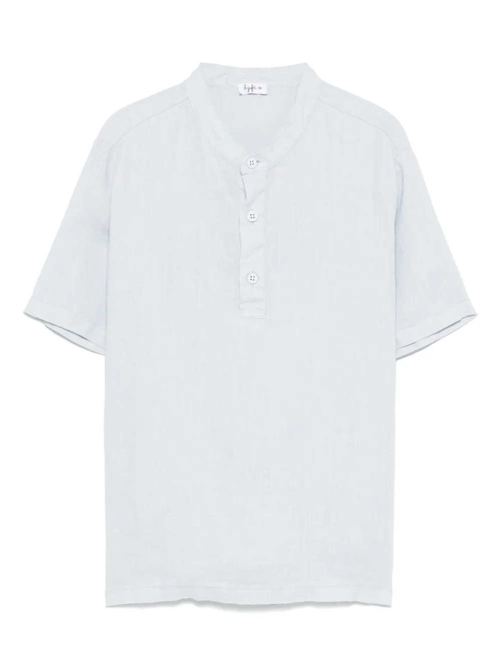 Il Gufo Linnen shirt Blauw