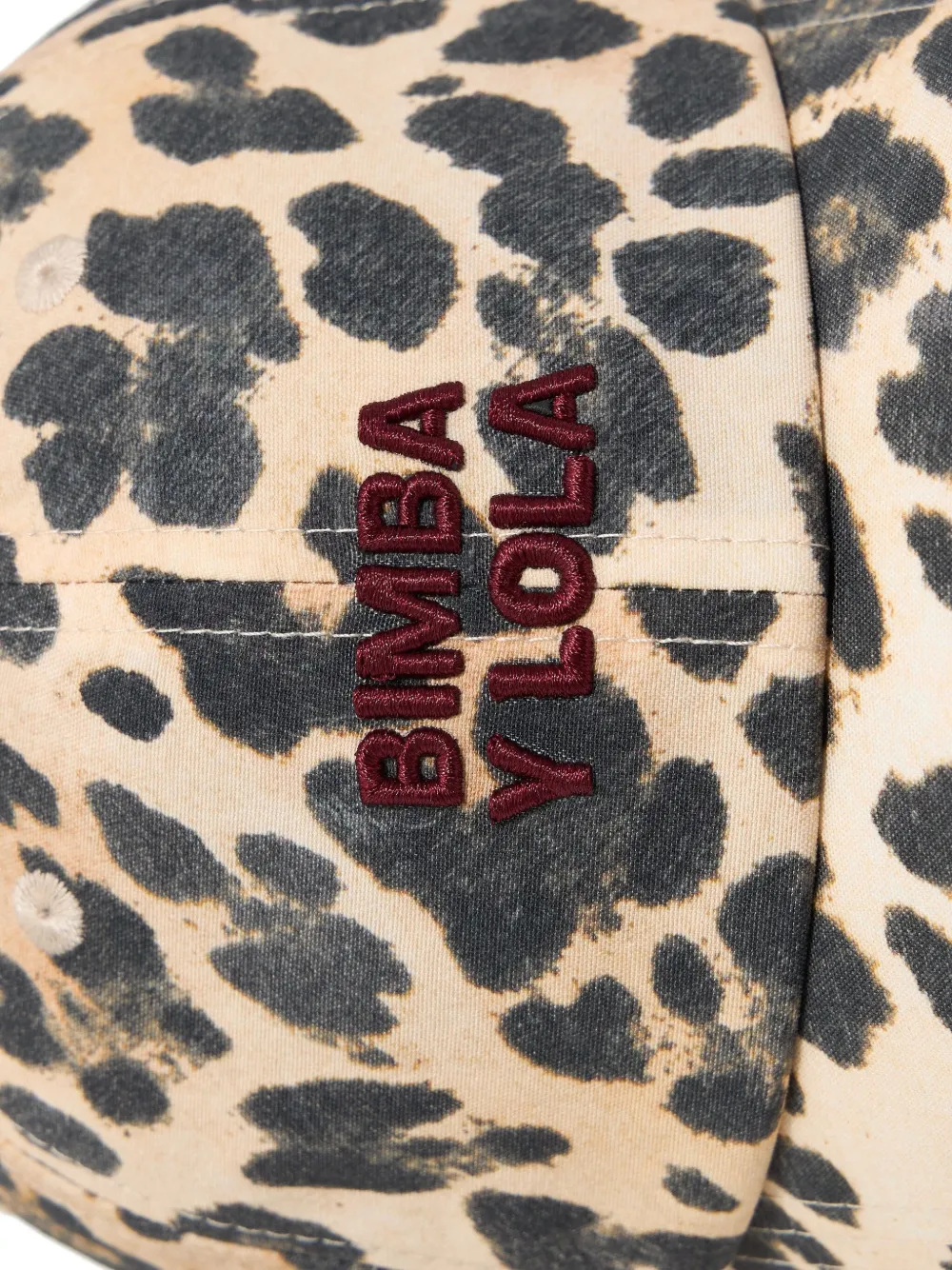 Bimba y Lola Pet met luipaardprint Beige