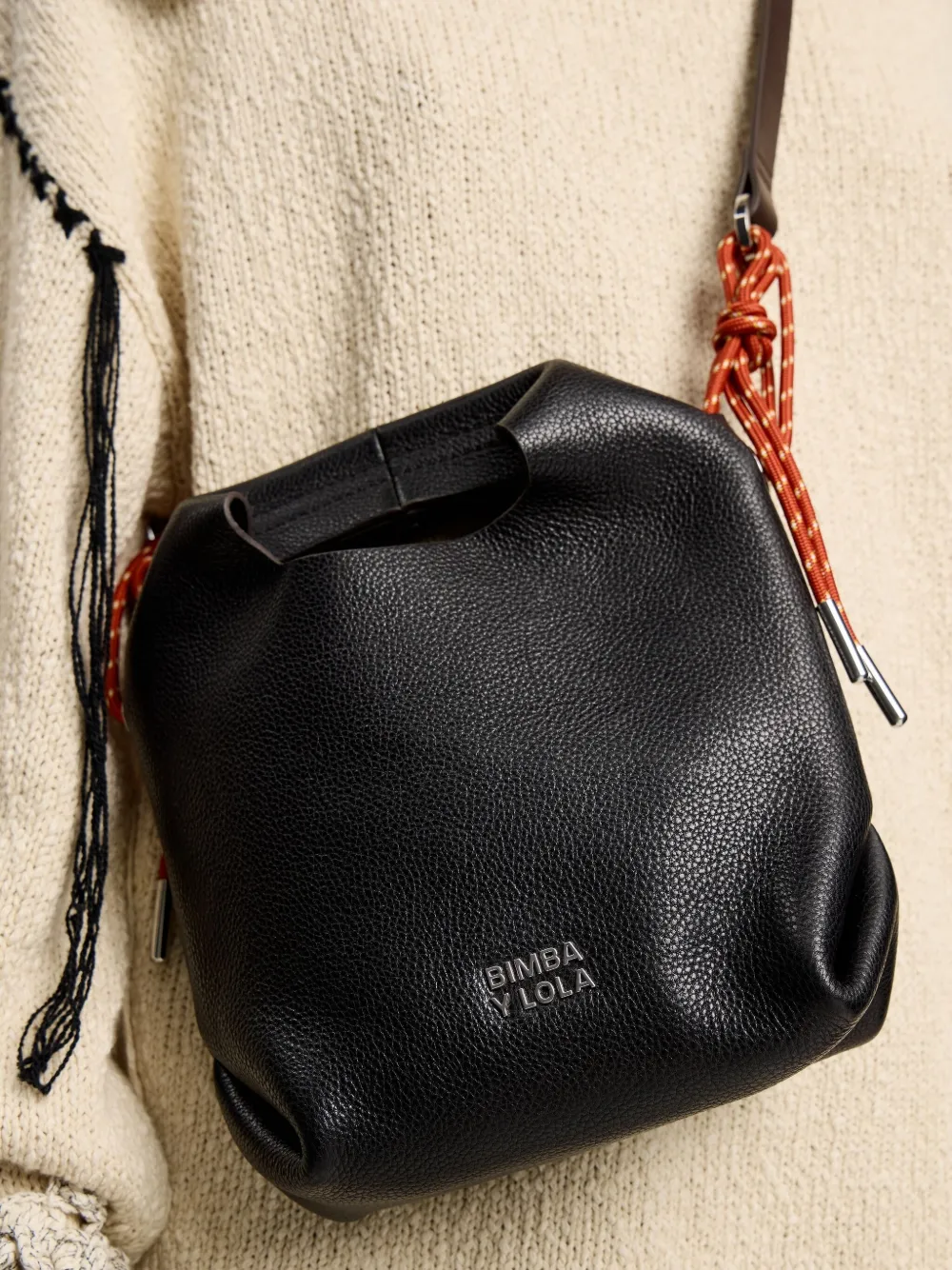Bimba y Lola Paper shopper Zwart