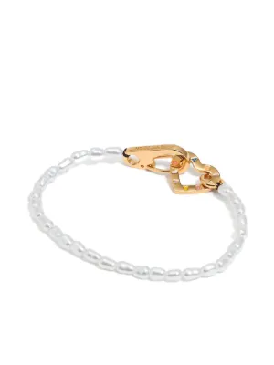 【BIMBA Y LOLA】ハートチェーンブレスレット Three-tone heart chain bracelet