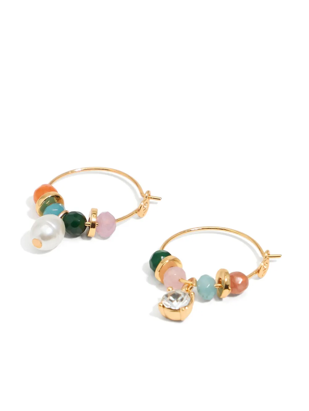 Bimba y Lola bead-embellished earrings | Image 2