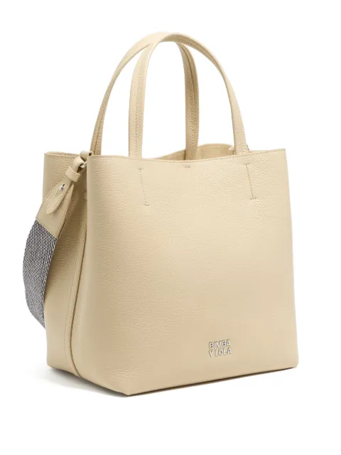 Bimba y Lola leather tote bag