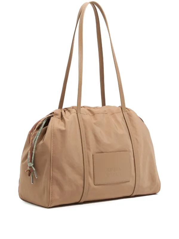 【BIMBA Y LOLA】レザー製ショルダーバッグ Bimba y Lola ロゴ ショルダーバッグ | ブラック | FARFETCH JP
