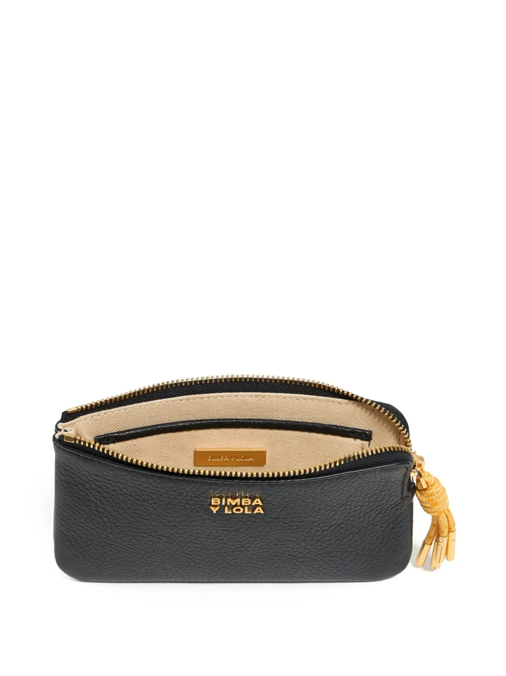Bimba y Lola Leren portemonnee Zwart