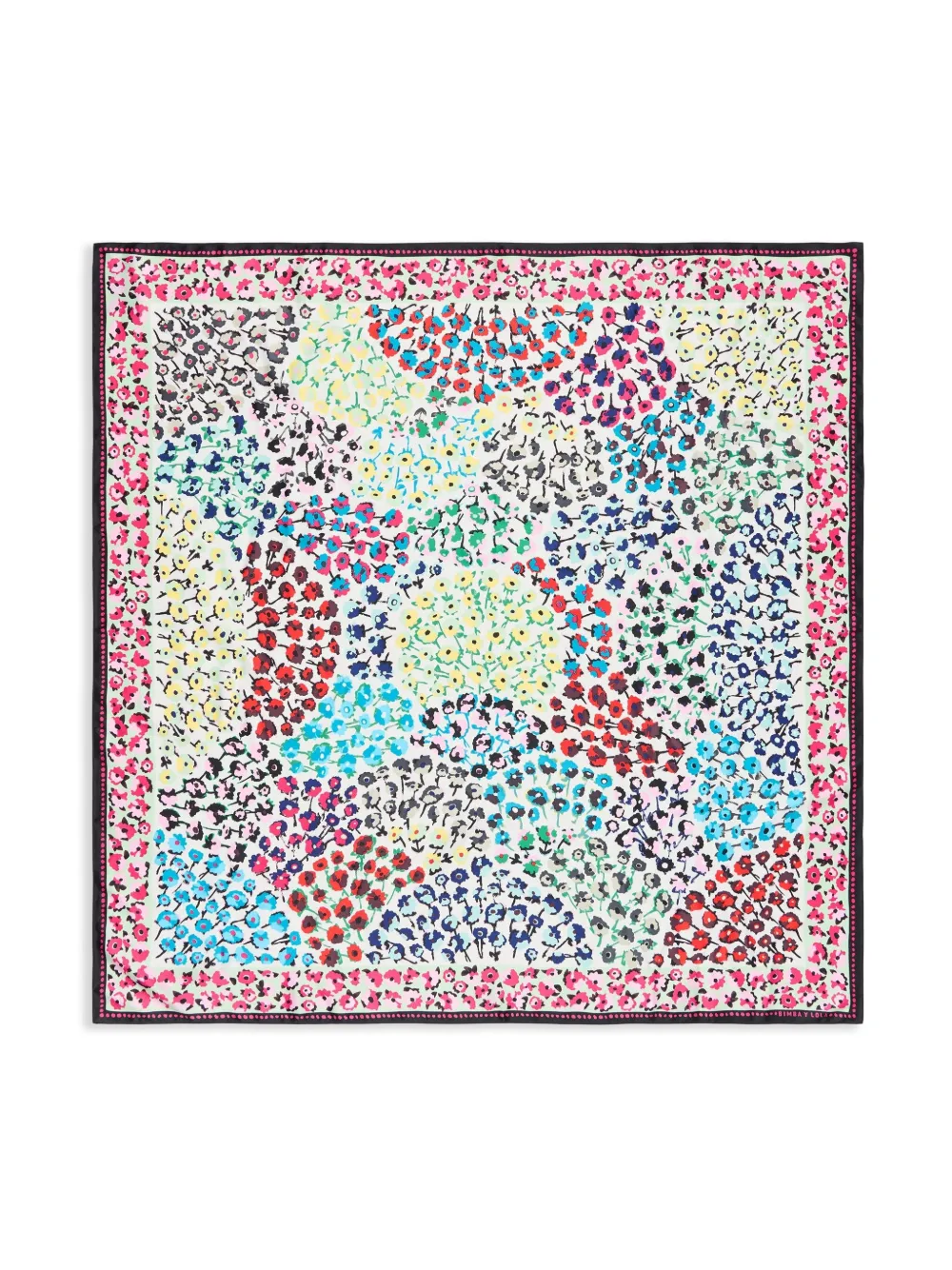 Bimba y Lola Sjaal met bloemenprint Wit