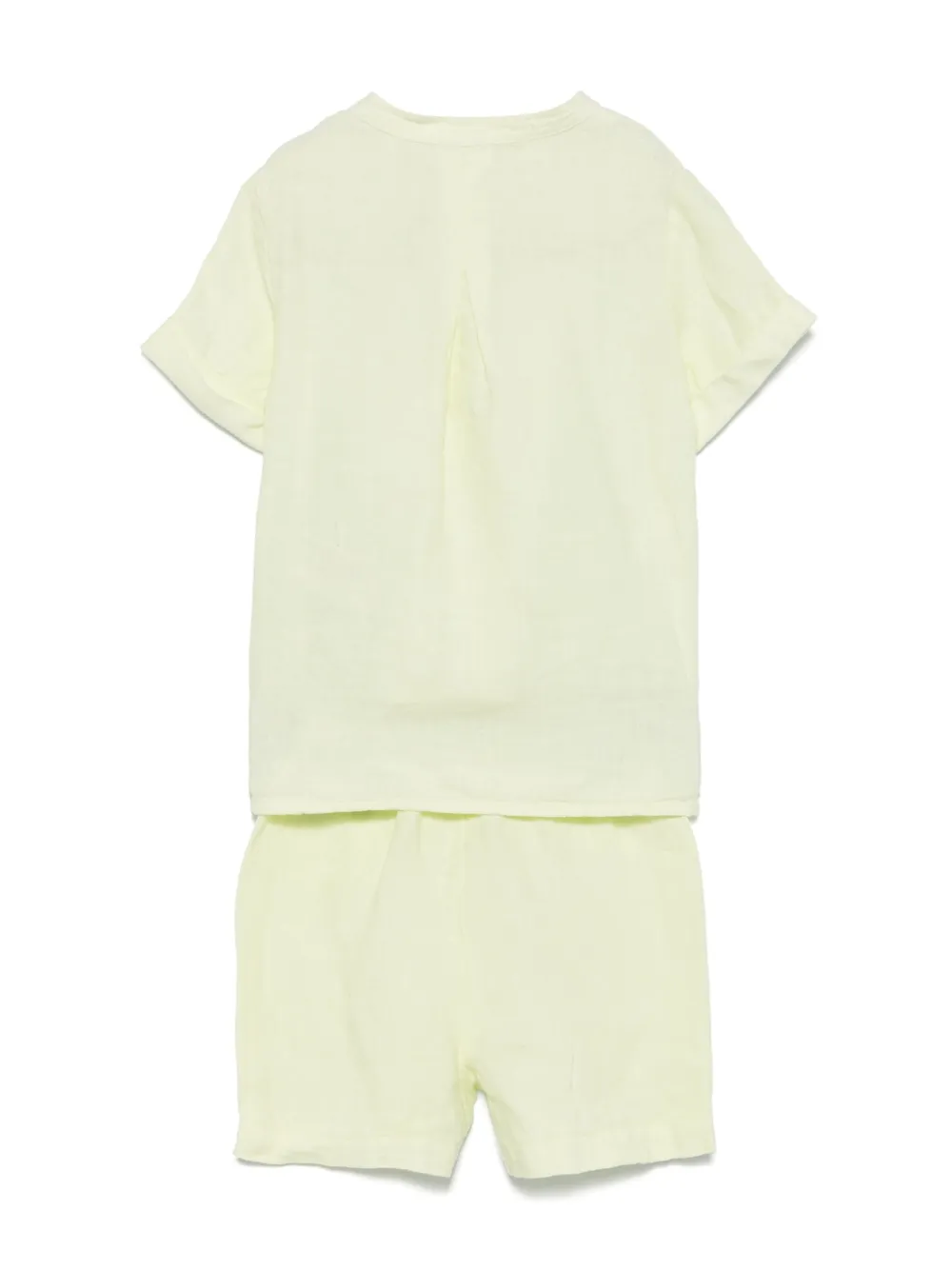 Il Gufo ensemble-short en lin | Lots de shorts | Image 2