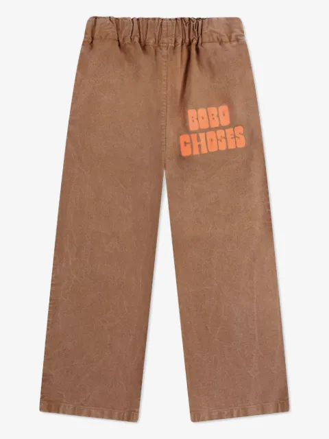 Bobo Choses pantalones con logo estampado