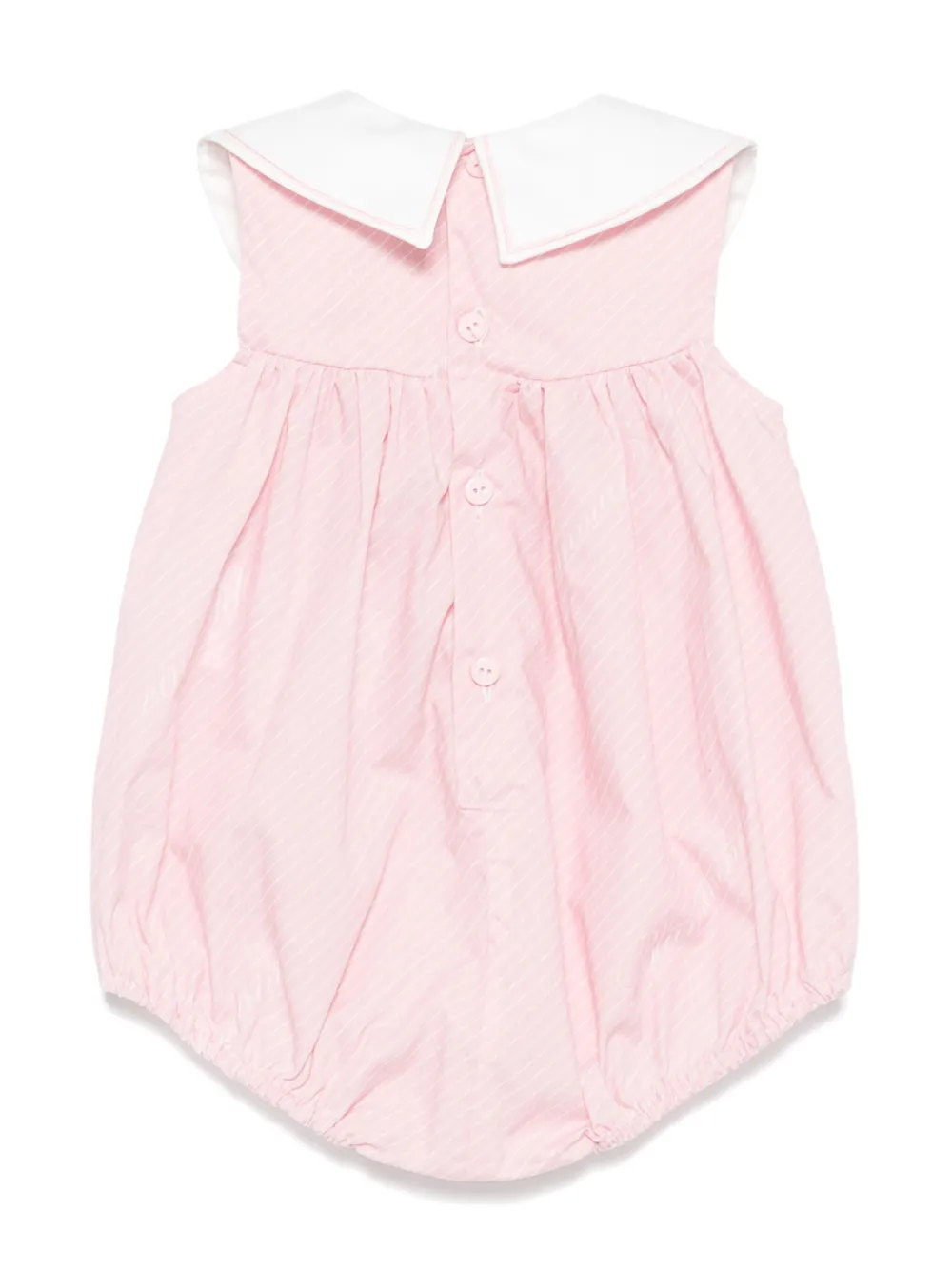 Miss Blumarine Gestreepte romper - Roze