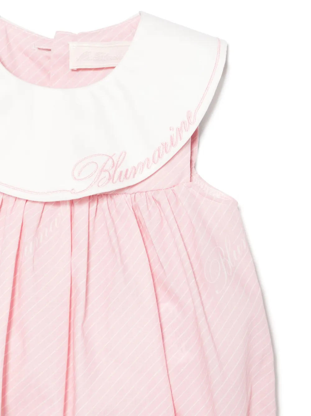 Miss Blumarine Striped Body In Pink