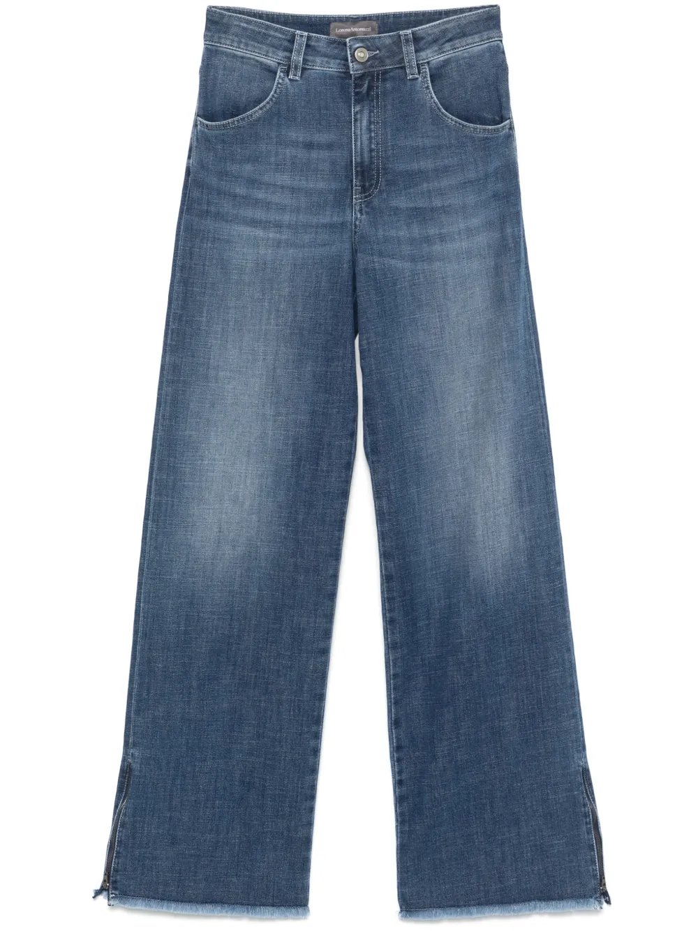 straight-leg jeans