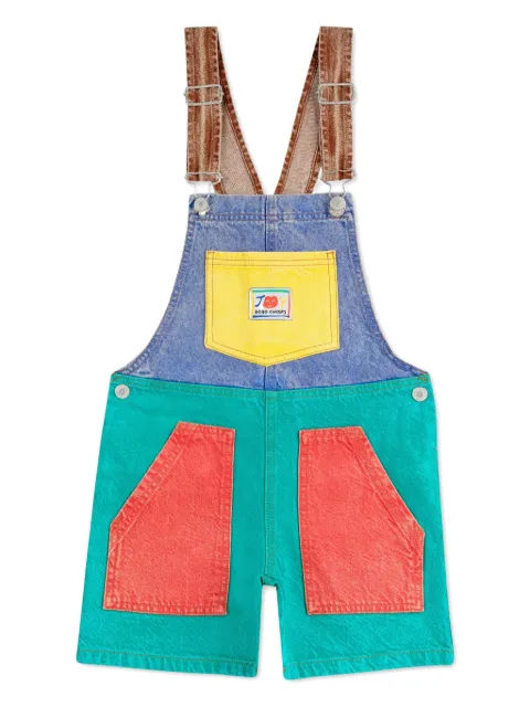 Bobo Choses logo-patch dungarees 