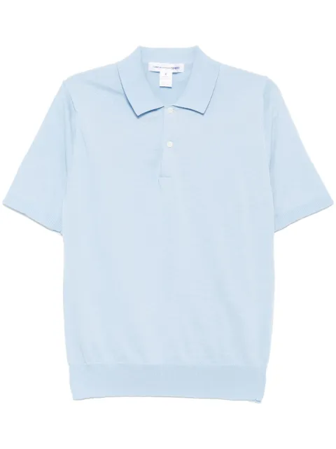 Comme Des Garçons Shirt قميص بولو منسوج