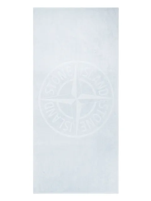 Stone Island Junior toalla con motivo Compass