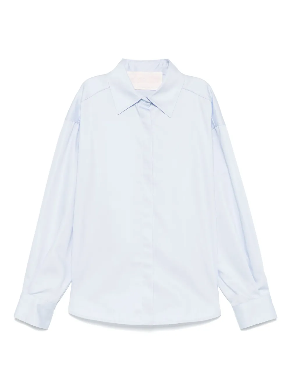 Miss Blumarine camisa de algodón | azul | Image 1