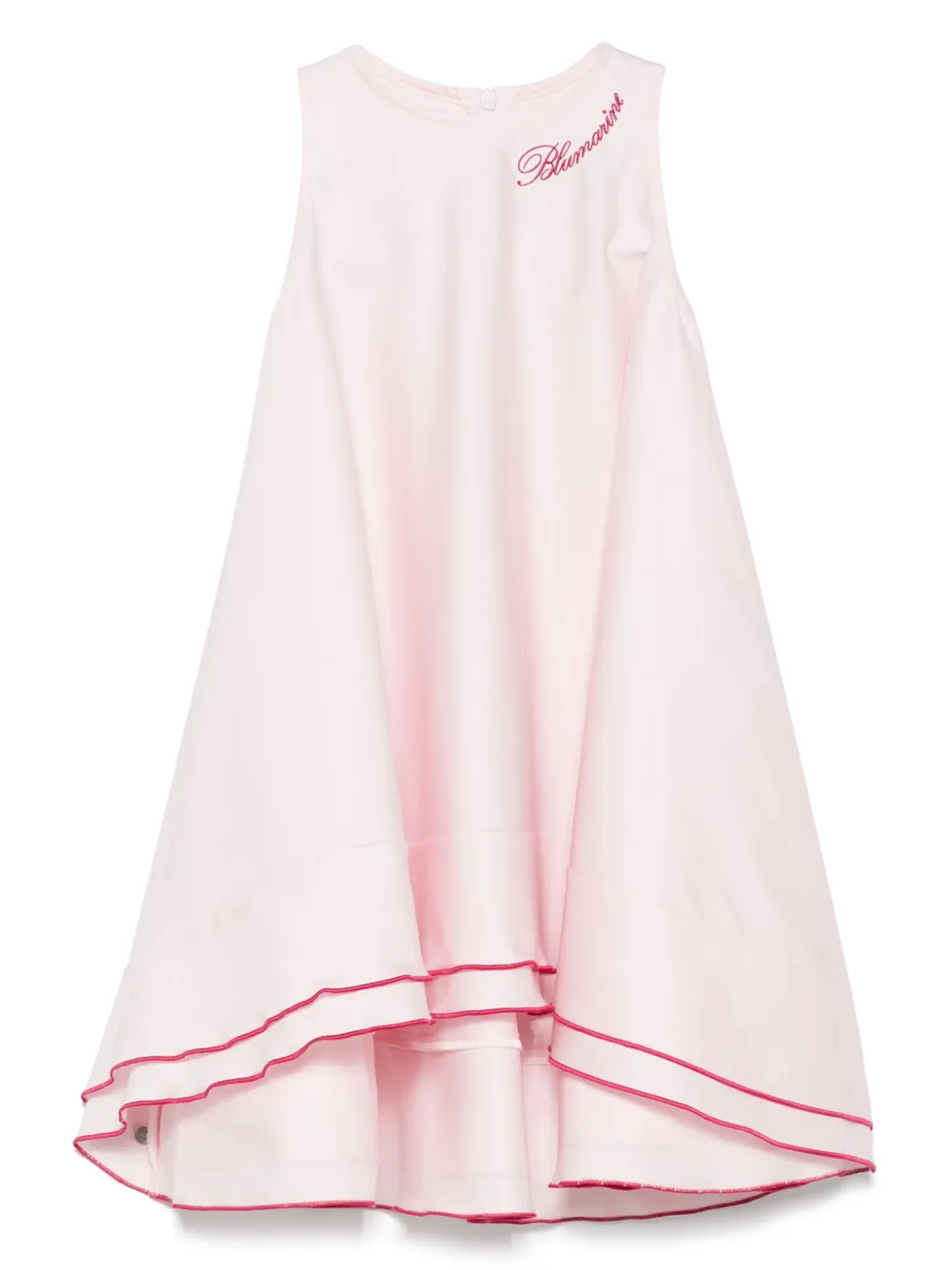 Miss Blumarine ラッフル ワンピース - ピンク Miss Blumarine ラッフル ワンピース - ピンク