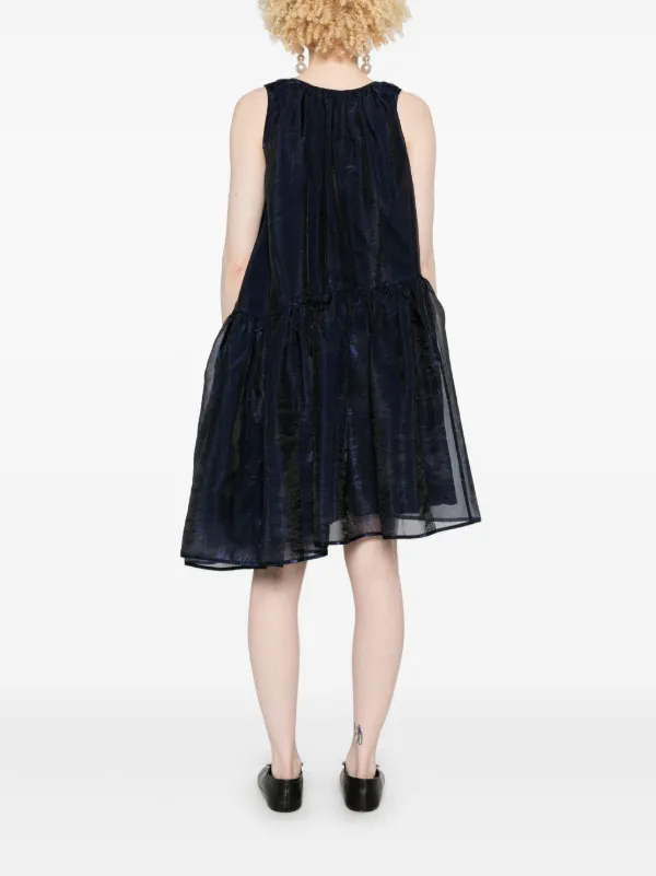 Cecilie Bahnsen Azelia ミニドレス | ブルー | FARFETCH JP