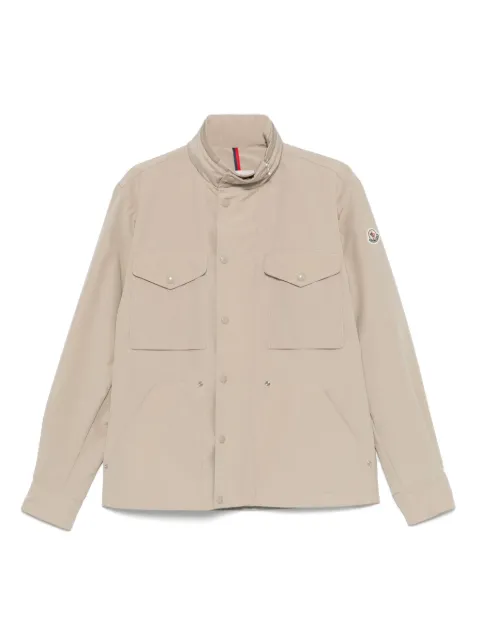 Moncler logo-patch bomber jacket