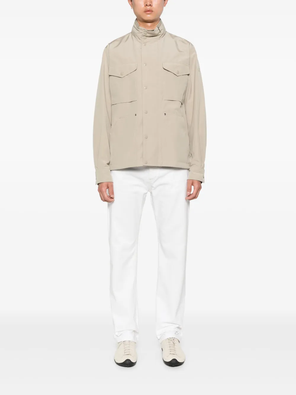 Moncler logo-patch bomber jacket | Bomber Jackets | Image 2