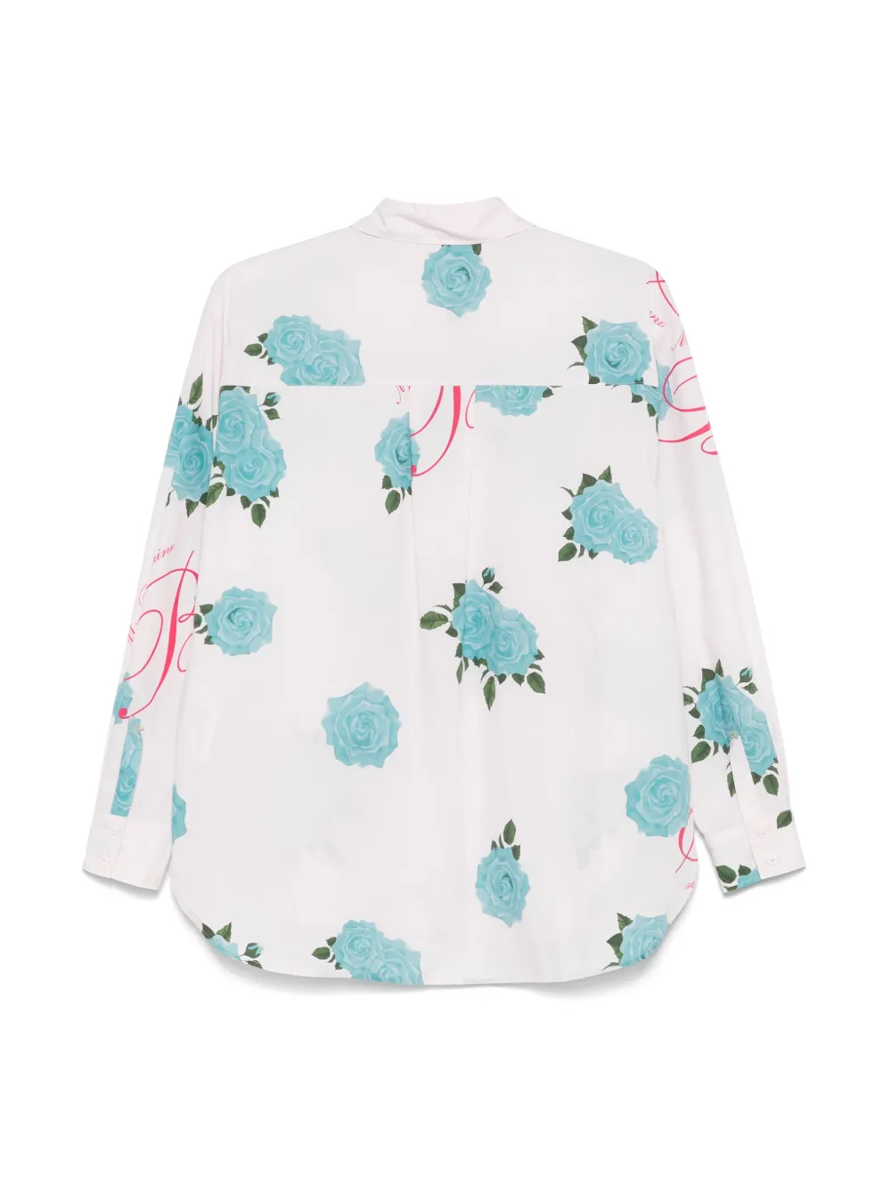 Miss Blumarine Shirt met bloemenprint Roze