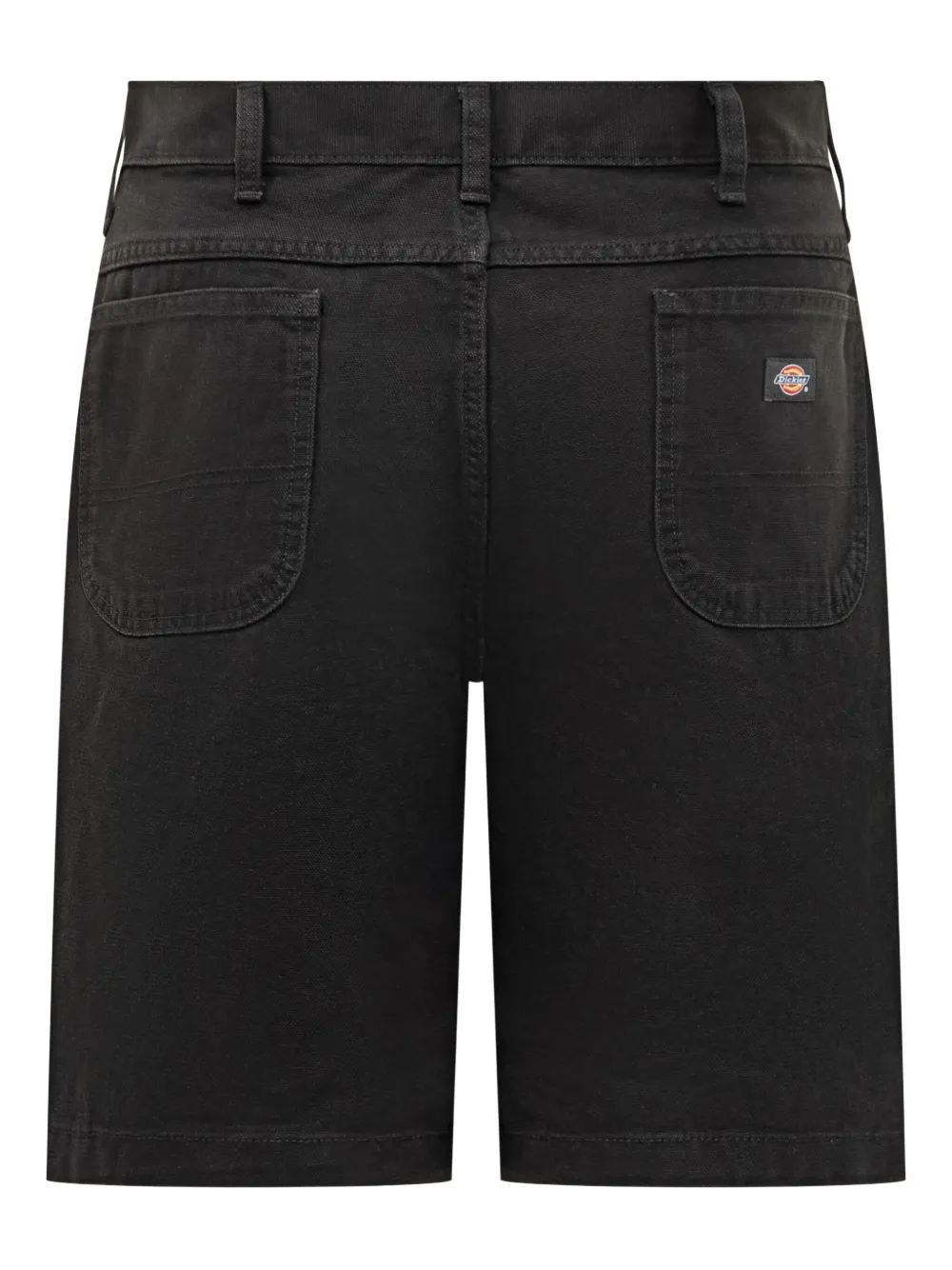 DICKIES Duck canvas shorts met zak Zwart