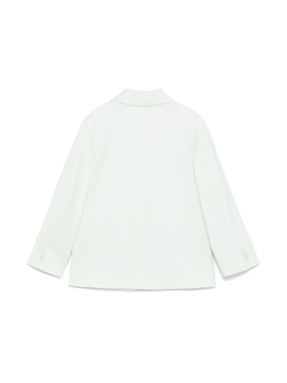 Elisabetta Franchi La Mia Bambina Blazer met logopatch Groen