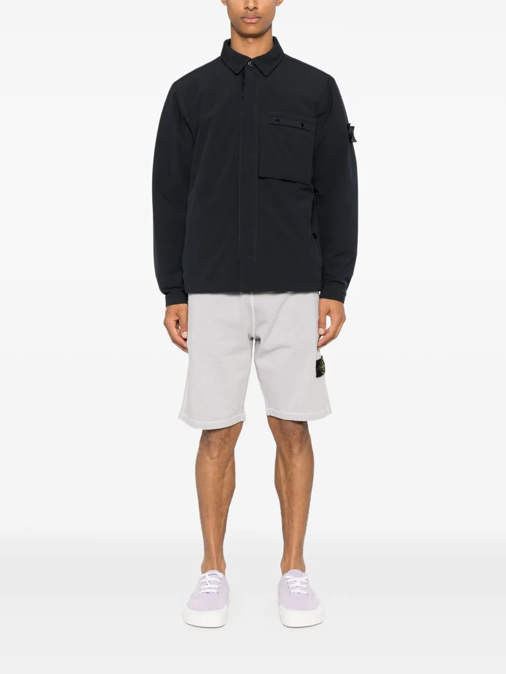 Stone Island Shell-R PrimaLoft isolatie jack Blauw