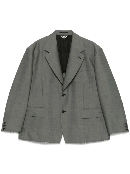 Blazer à motif de chevrons - Black Comme Des Garçons - Modalova