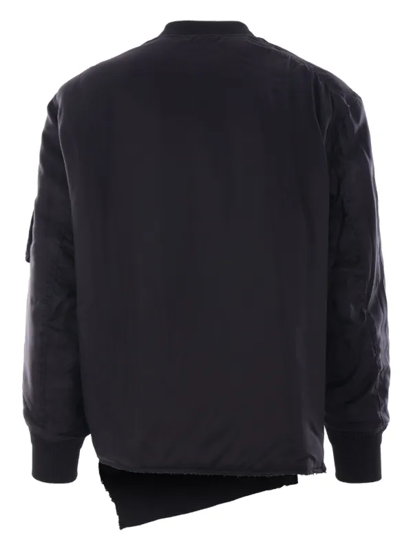 Black Comme Des Garçons リバーシブル アシンメトリー ボンバー