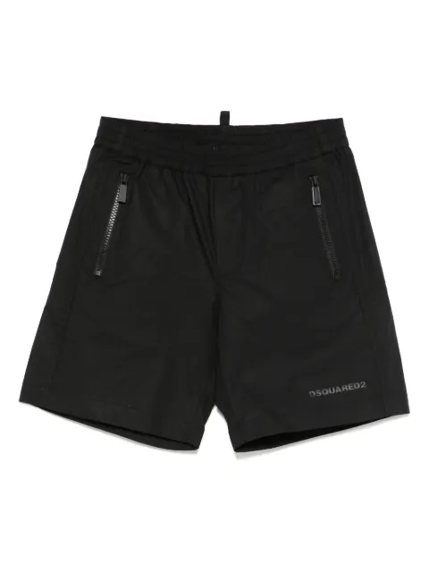 DSQUARED2 KIDS shorts deportivos con logo estampado