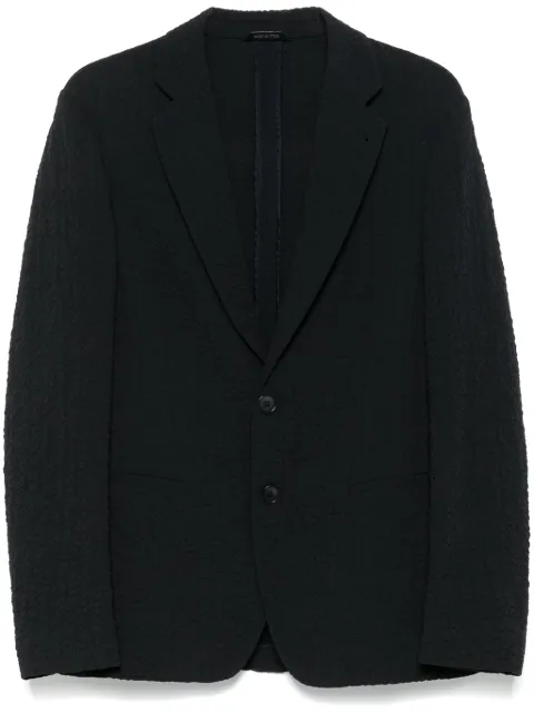 Giorgio Armani crinkled blazer