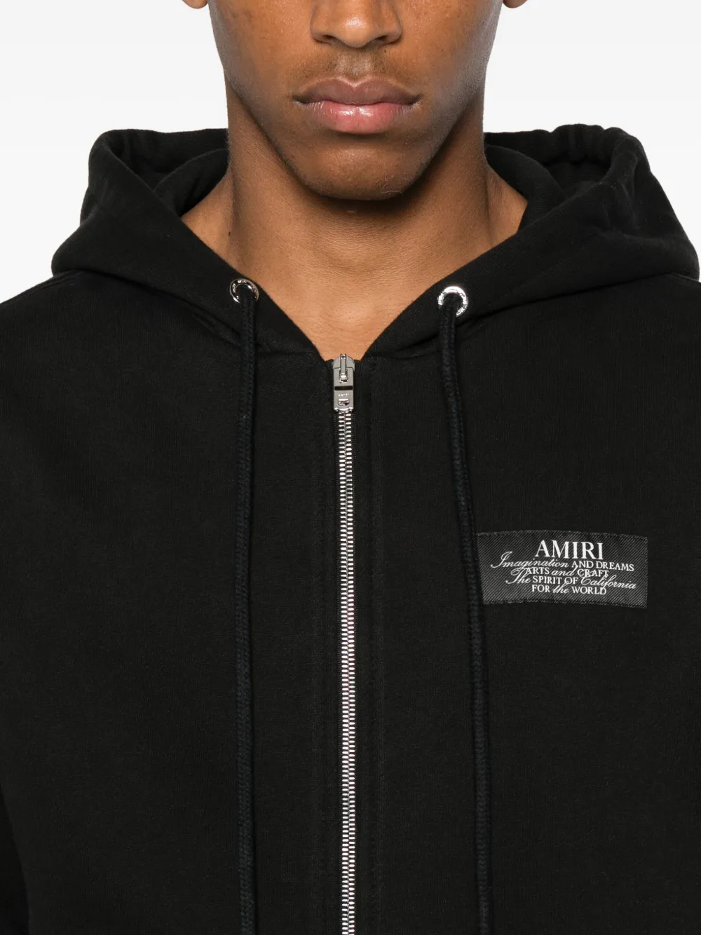 AMIRI Spirit zip hoodie Zwart