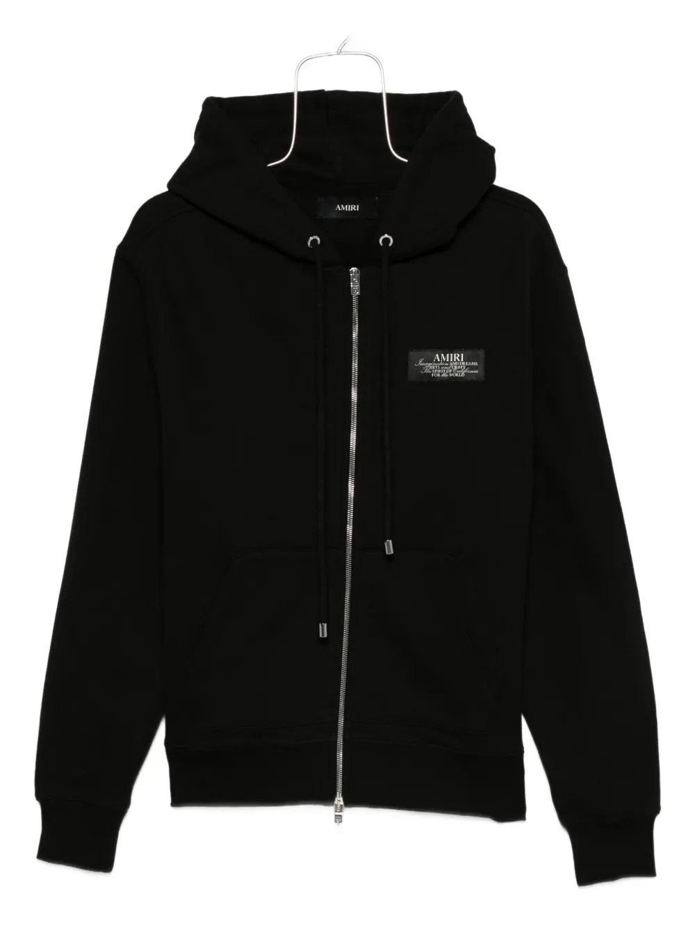 AMIRI Spirit zip hoodie Zwart