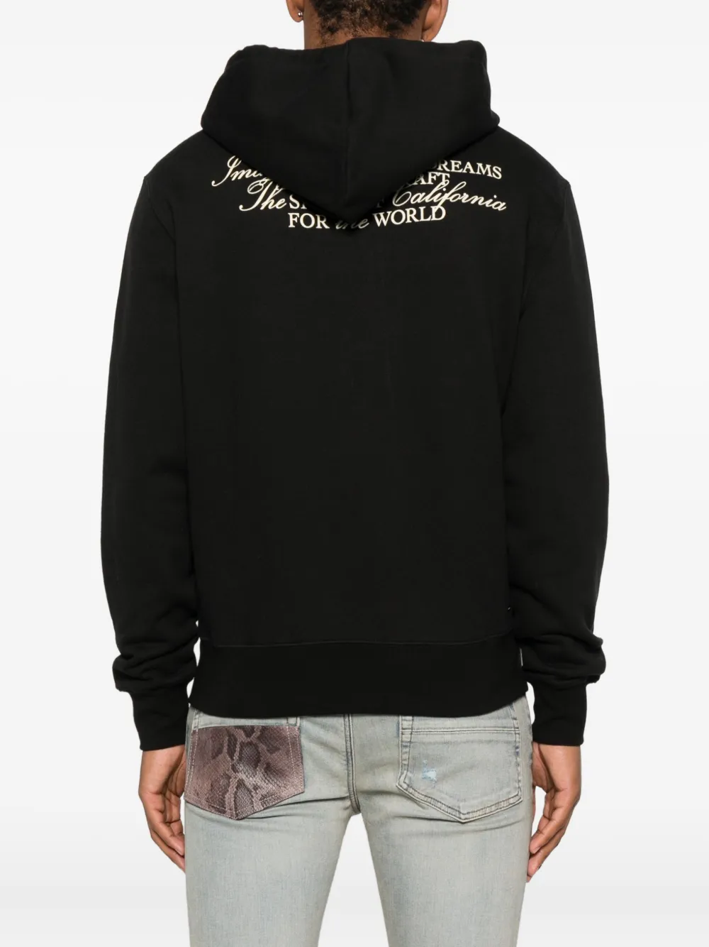AMIRI Spirit zip hoodie Zwart