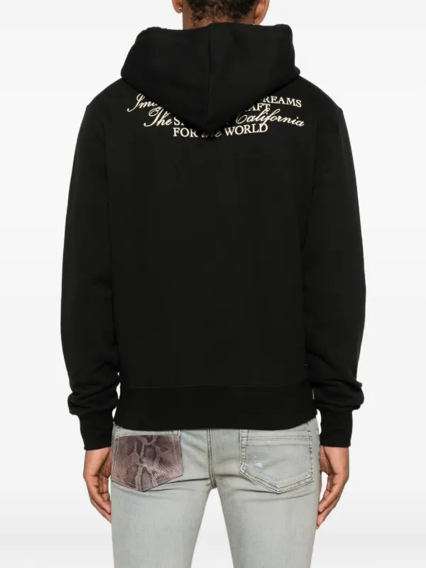 パーカー・フーディ AMIRI Hoodie AMIRI Spirit Zip Hoodie | Black | FARFETCH